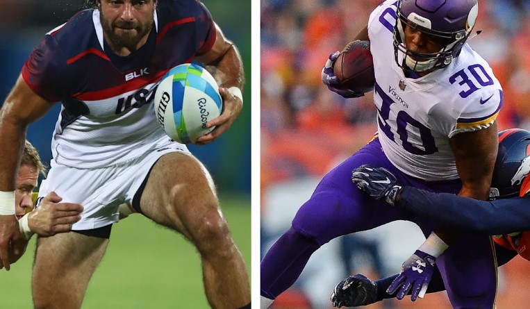 How is American football different from Rugby?