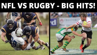 Rugby Player vs American Football Player