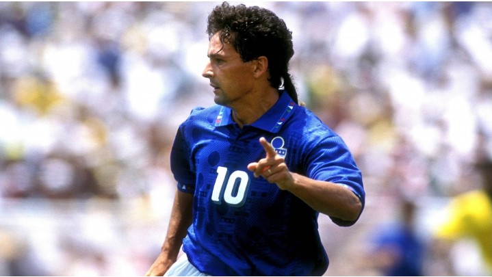Roberto Baggio - greatest Italian footballer
