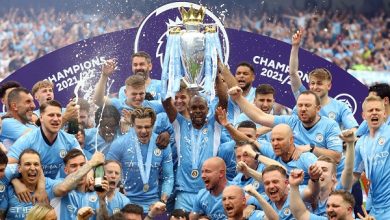 Manchester City win Premier League title 2022/2023